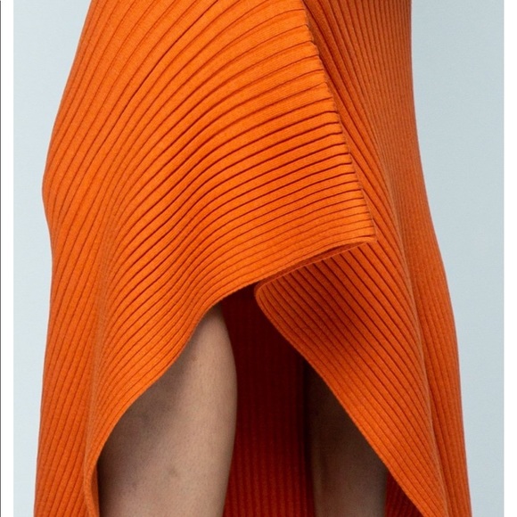 Solid Long Sleeve Ribbed Bodycon Dress - Picture 7 of 7